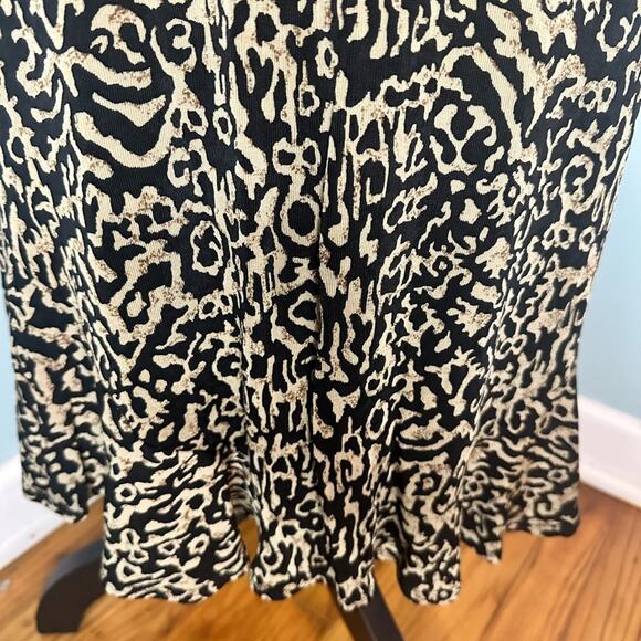 Mirasol Animal Print Midi Skirt - Picture 3 of 4